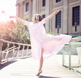 Maaya Long Length - Ballerina Pink Poplin - PROJECT 6, modest fashion