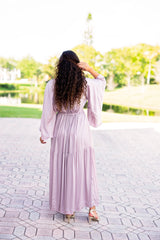 Mazel Dress - Lilac Premium Modal Satin