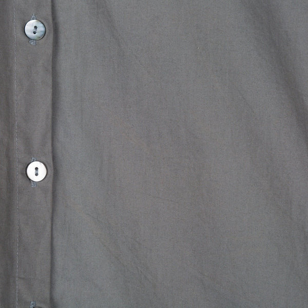 Maaya Long Length - Charcoal Grey Poplin - PROJECT 6, modest fashion