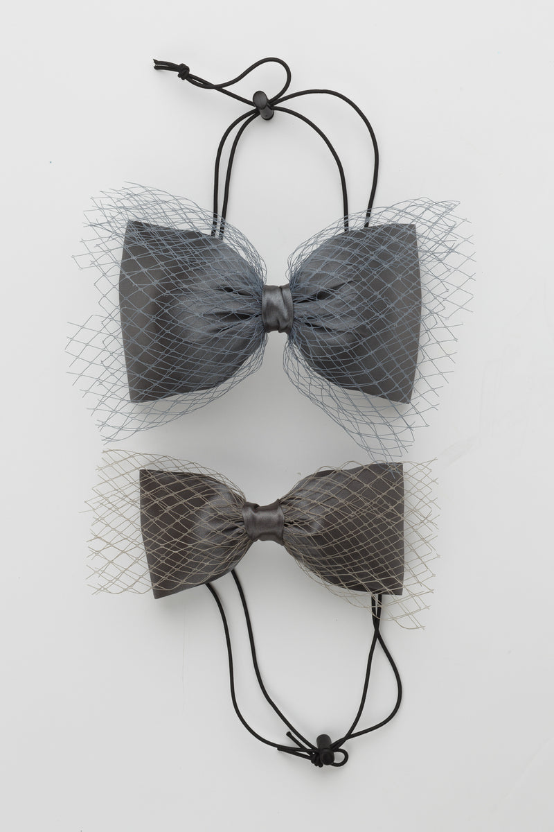 Avant Garde Bow Grand - Charcoal - PROJECT 6, modest fashion