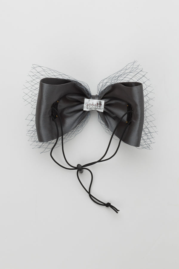 Avant Garde Bow Grand - Charcoal - PROJECT 6, modest fashion