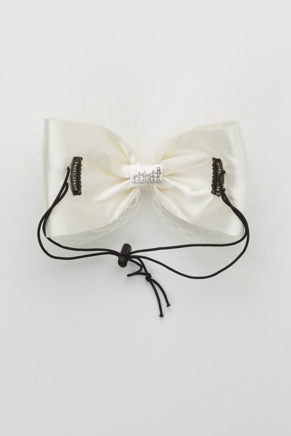 Avant Garde Bow Grand - Dove Ivory - PROJECT 6, modest fashion