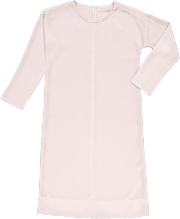 DALES - Powder Pink French Crepe - PROJECT 6, modest fashion
