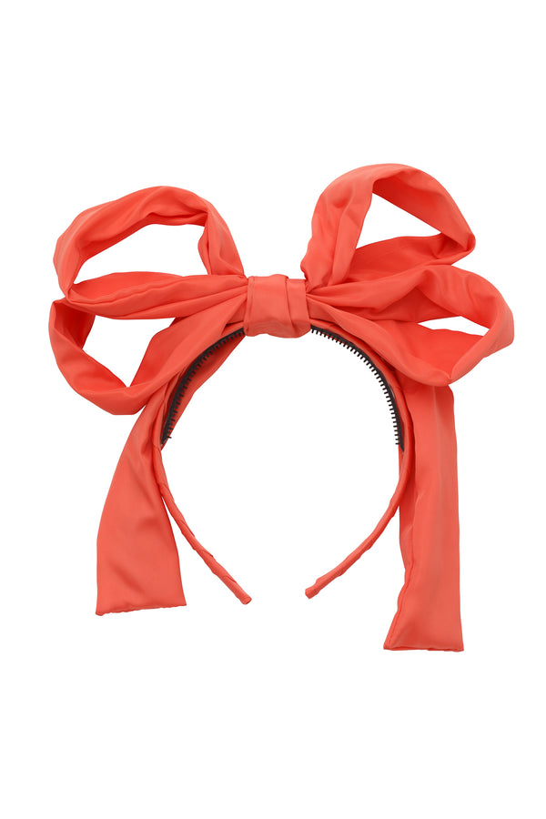 Double Party Bow Headband - Melon - PROJECT 6, modest fashion