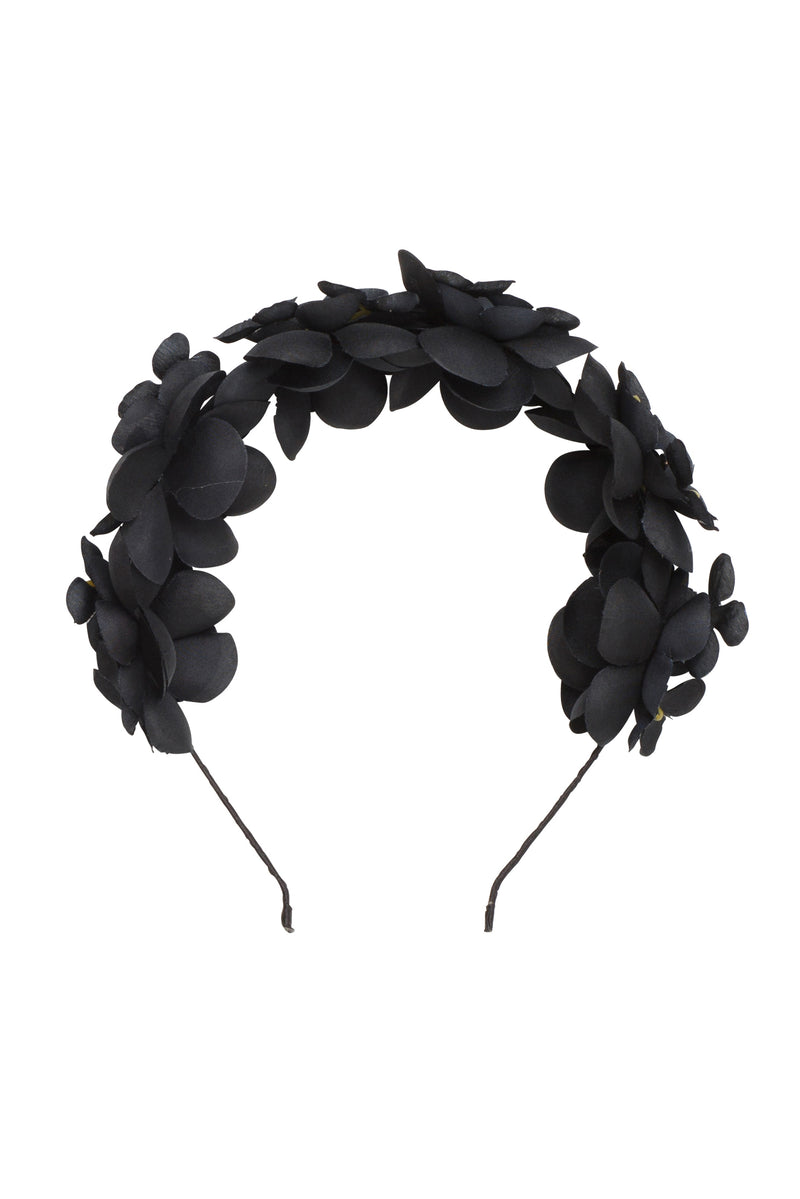 Floral Crown - Black - PROJECT 6, modest fashion
