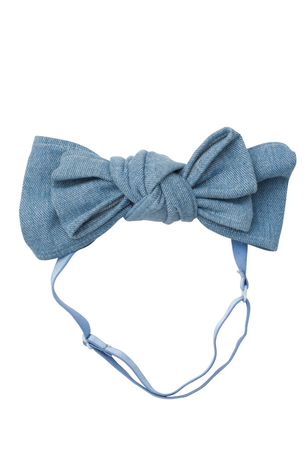Floppy Denim Wrap - Sky Blue Denim - PROJECT 6, modest fashion