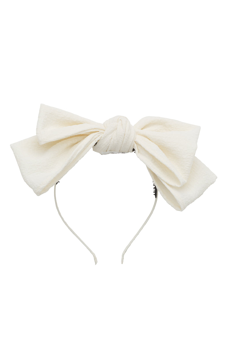 Floppy Muslin Headband - Off White - PROJECT 6, modest fashion