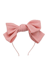 Floppy Muslin Headband - Pink - PROJECT 6, modest fashion