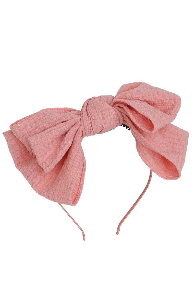 Floppy Muslin Headband - Pink - PROJECT 6, modest fashion