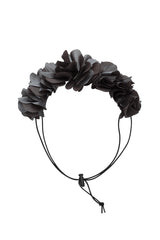 Floral Wreath Petit - Charcoal - PROJECT 6, modest fashion