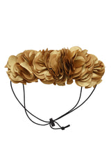 Floral Wreath Petit - Gold - PROJECT 6, modest fashion