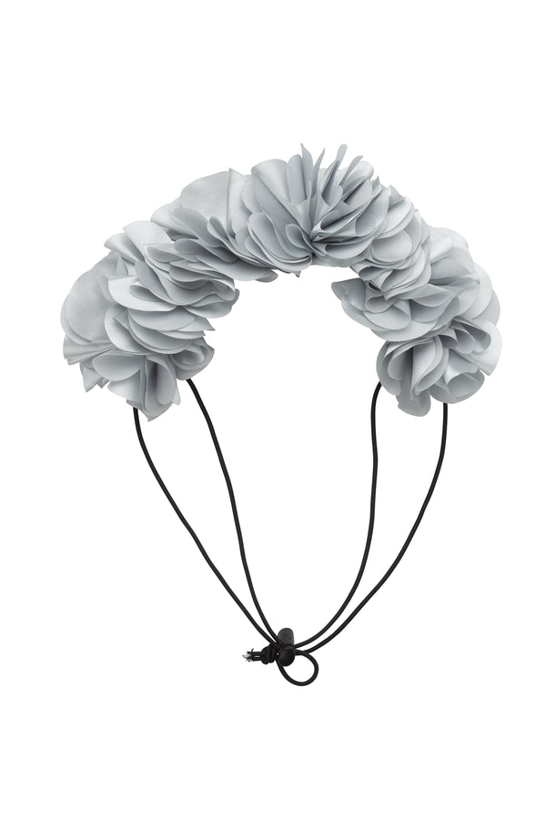 Floral Wreath Petit - Light Silver - PROJECT 6, modest fashion