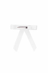 Grosgrain Bow Clip Set (2) - White - PROJECT 6, modest fashion