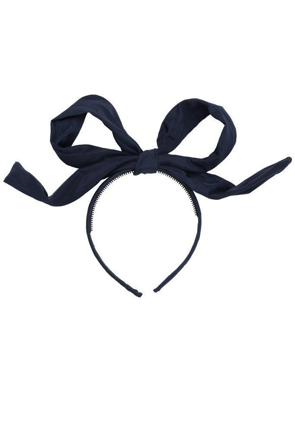 Party Bow Taffeta - Navy - PROJECT 6, modest fashion