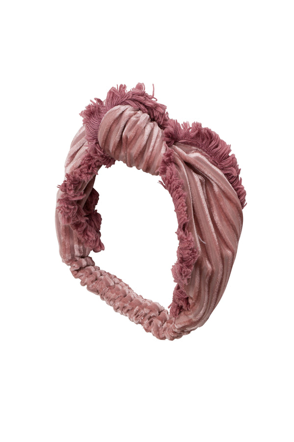 Knot Fringe Wrap - Light Rose - PROJECT 6, modest fashion
