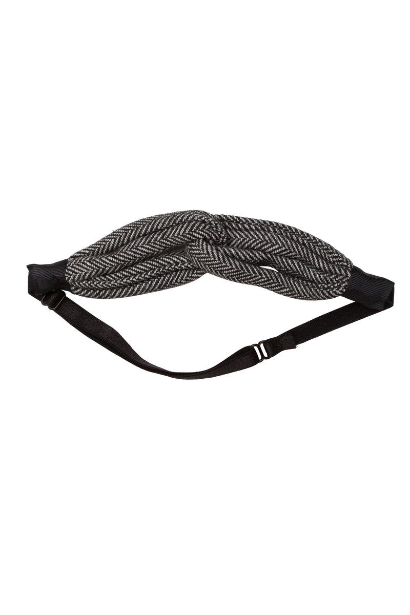 Tubular Herringbone Wrap  - Black/White - PROJECT 6, modest fashion