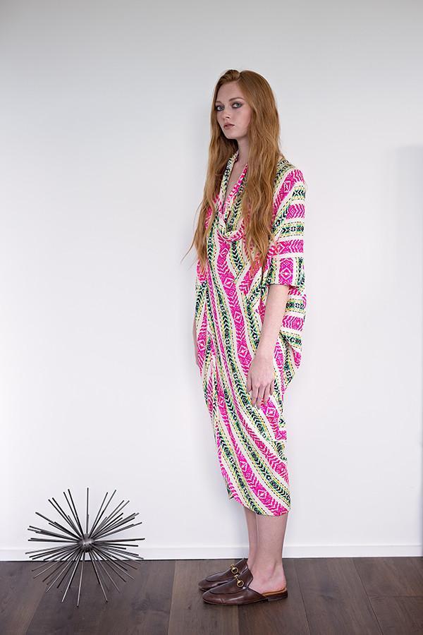 Miki - Hot Colors Stripe - PROJECT 6, modest fashion