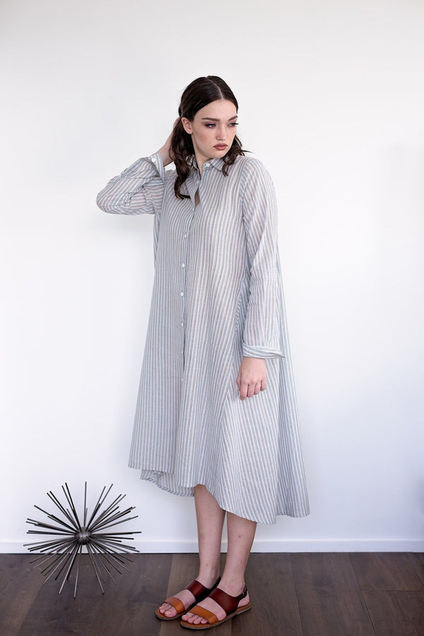 Maaya Medium - Blue/Stripe - PROJECT 6, modest fashion