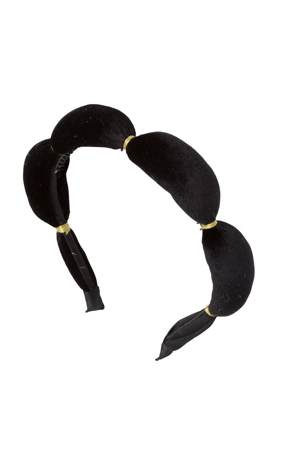 Jasmin Headband - Black Velvet - PROJECT 6, modest fashion