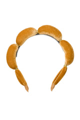 Jasmin Headband - Gold Velvet - PROJECT 6, modest fashion