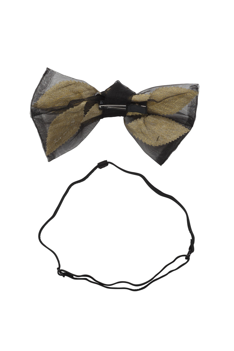 Organza Petal Clip + Wrap - Black - PROJECT 6, modest fashion