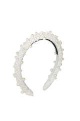 Pearl Queen Women's Headband - Dove White - PROJECT 6, modest fashion
