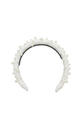 Pearl Queen Headband - Dove White - PROJECT 6, modest fashion