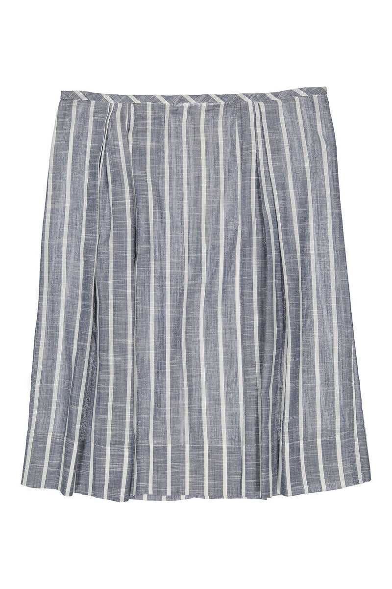 PINTO - Striped Chambray Cotton - PROJECT 6, modest fashion