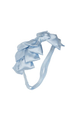 Pleated Ribbon Wrap - Slate Blue - PROJECT 6, modest fashion