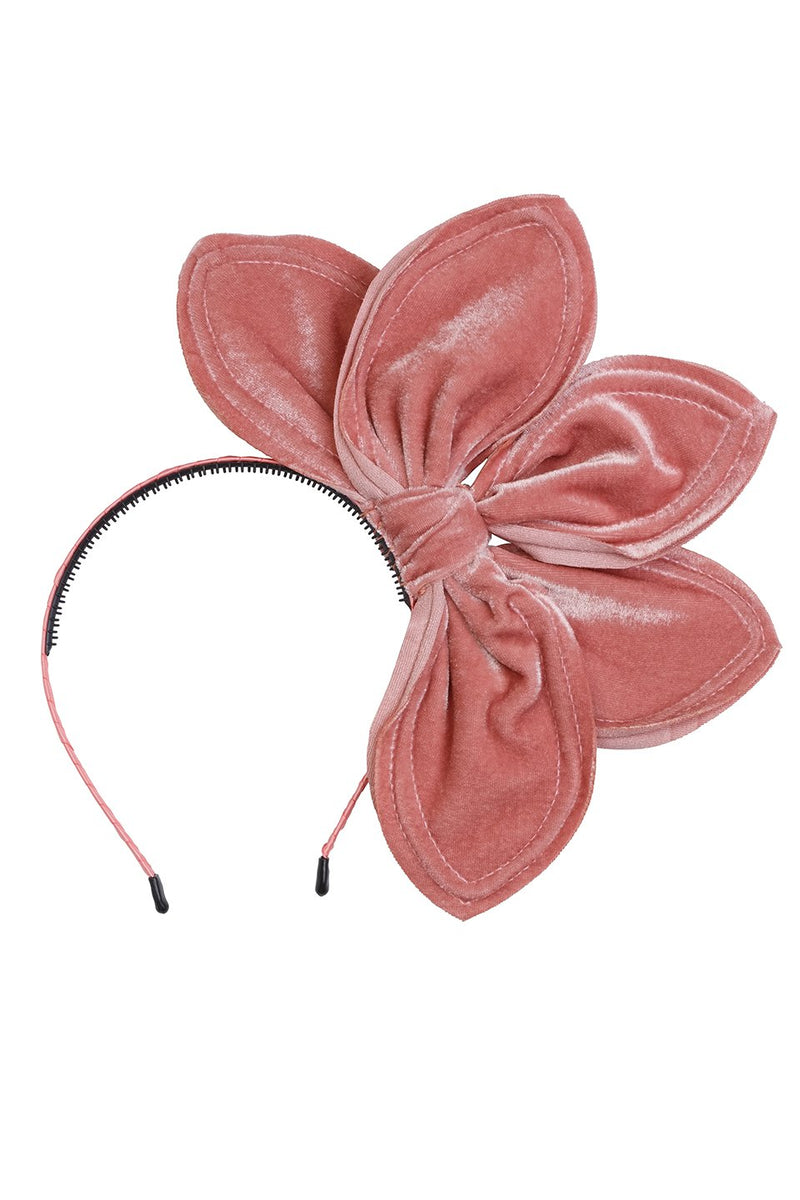 Five Petals Velvet Headband - Rose - PROJECT 6, modest fashion