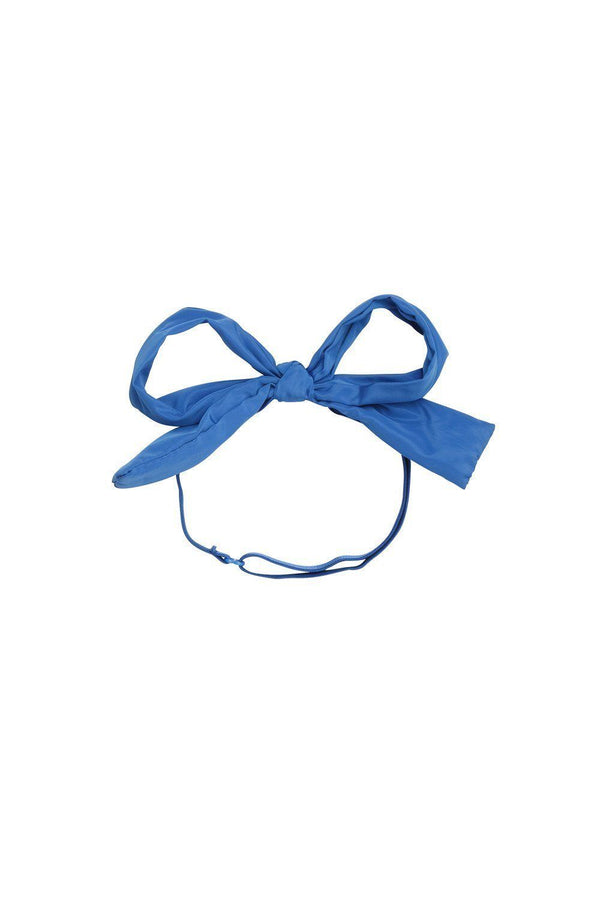 Party Bow Taffeta Wrap - Royal Blue - PROJECT 6, modest fashion
