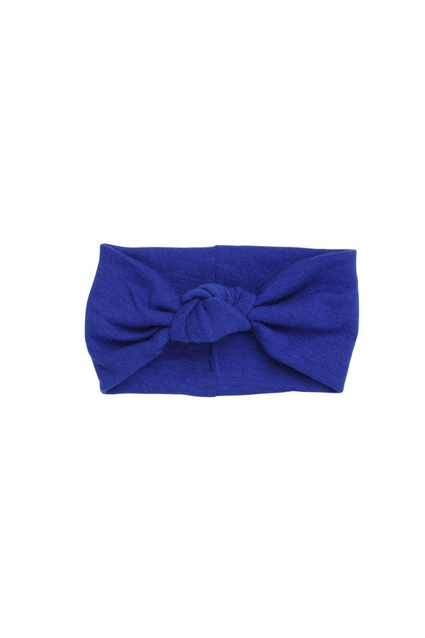 Knot Wrap - Cobalt Wool - PROJECT 6, modest fashion