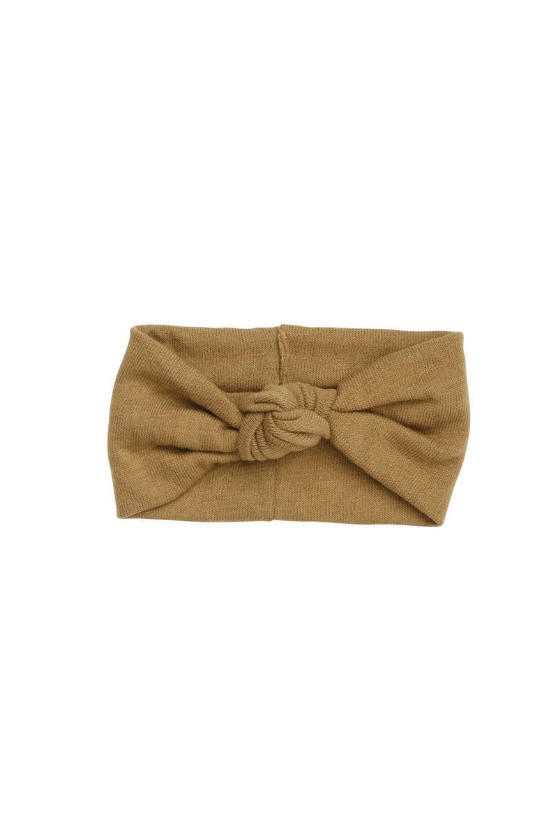 Knot Wrap - Gold Olive Wool - PROJECT 6, modest fashion
