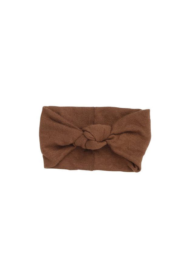 Knot Wrap - Khaki Brown Wool - PROJECT 6, modest fashion