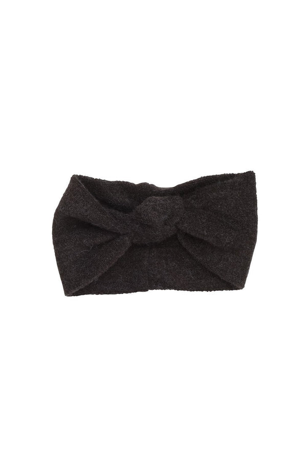 Knot Wrap - Black Wool - PROJECT 6, modest fashion
