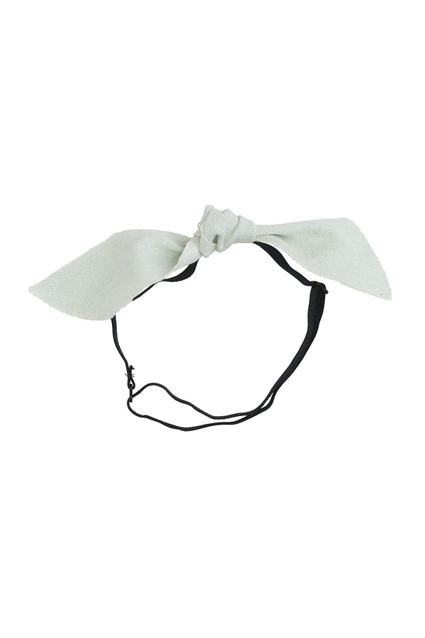 Pointy Bow Wrap - Light Denim - PROJECT 6, modest fashion