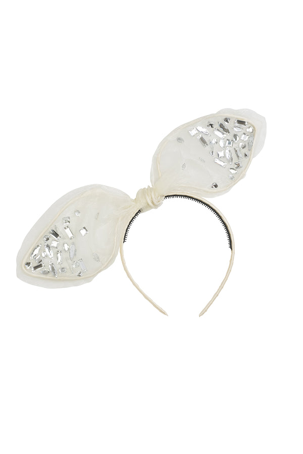 Bubble Ear Gems - Ivory - PROJECT 6, modest fashion