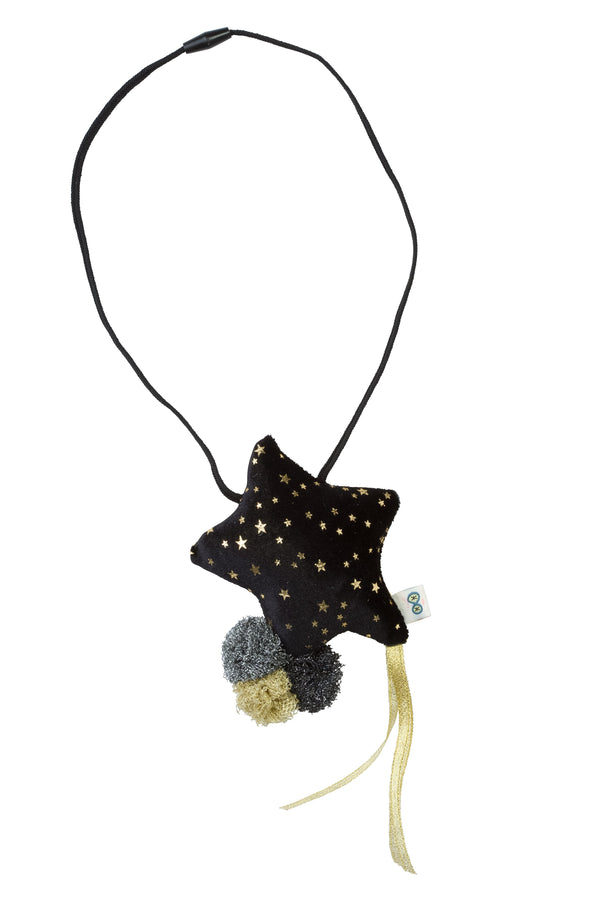Shooting Star Necklace - Black Star - PROJECT 6, modest fashion