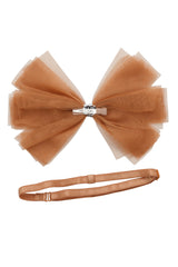 Soft Tulle Strips CLIP + WRAP - Rust - PROJECT 6, modest fashion