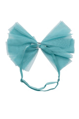 Soft Tulle Strips CLIP + WRAP - Turquoise - PROJECT 6, modest fashion