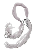 Tulle Wrap Wreath Soft - Lilac - PROJECT 6, modest fashion