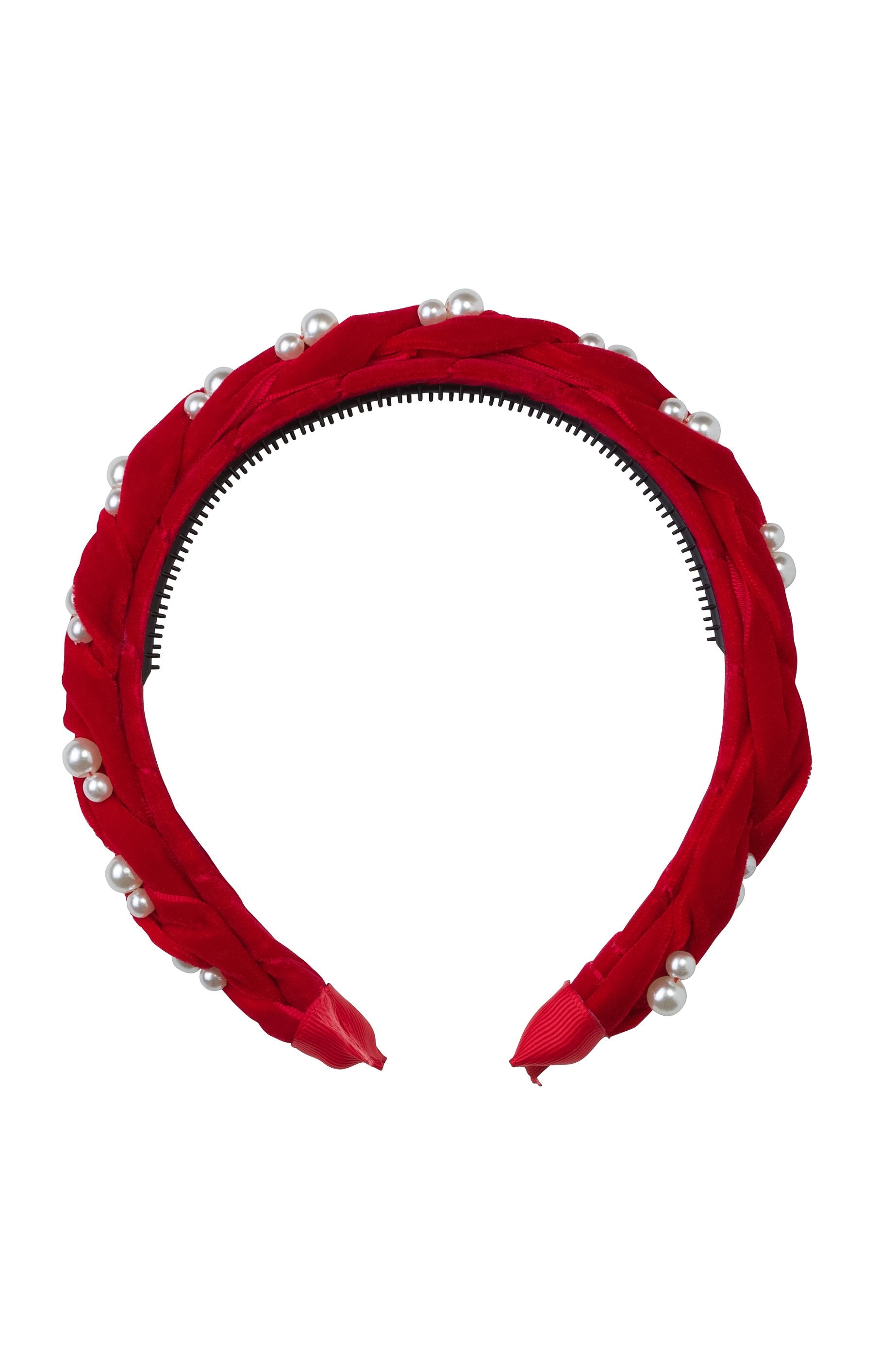 Red Pearl Headband main image 1