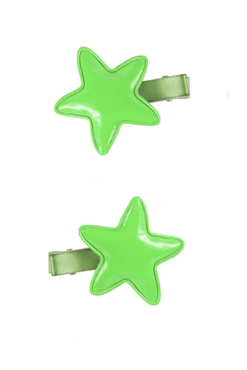 Star Clip - Bright Green - PROJECT 6, modest fashion